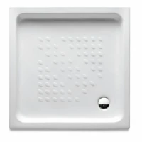 Душ корито квадратно, 90х90х11 см, бяло