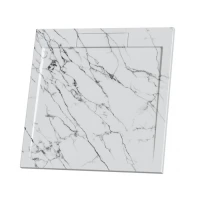 Душ корито MARBLE Texture, бял мрамор