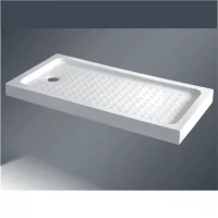 Душ корито правоъгално, 100х80х14 см, бял