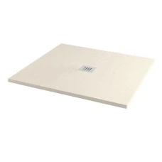 Душ корито от полимер мрамор PIETRA Cream, кремав 