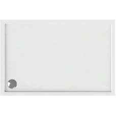 Душ корито правоъгълно NEW FLAT, бяло