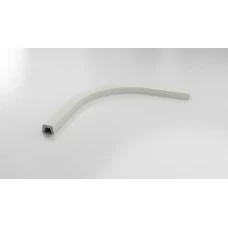 Овален праг полимермрамор за душ параван, 80-125 см.