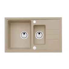 Мивка за кухня, ИНТЕРМЕЗО 70, 68×50×20 см, гранит