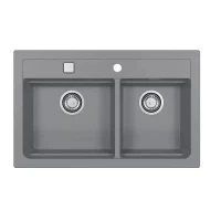 Мивка за кухня, АТРОКС 50, 69×68×19.50 см, гранит Мивка за кухня, АТРОКС 50, 69×68×19.50 см, гранит