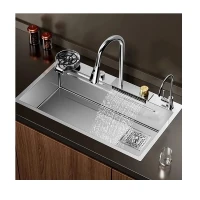 Мивка за кухня ELITE Pro Spark, водопад, хром Мивка за кухня ELITE Pro Spark, водопад, хром