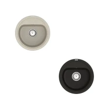 Мивка за кухня LIRA, 36x29x18 см, гранит