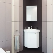 Комплект ъглови мебели за баня КАРА 46