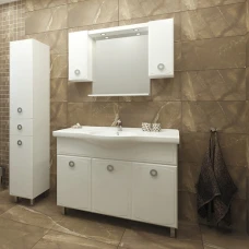 Комплект мебели за баня ЛАТИ 106, ПВЦ/МДФ