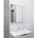 Mебели за баня BETA, комплект, от PVC, 60,70 и 80 см. - долен шкаф с умивалник и горен шкаф с LED огледало
