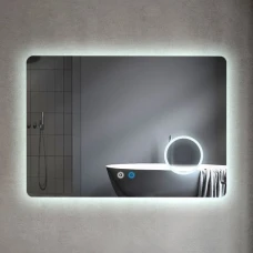 Огледало за баня 101788H, Touch screen, с лупа