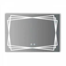 Огледало за баня LED, 70х50 см