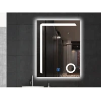 Огледало за баня LED осветление L1072, 60х80 см
