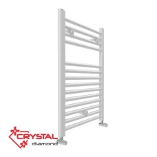 Електрическа лира за баня DIAMOND STRAIGHT, 301 W, 69х45 см, бял