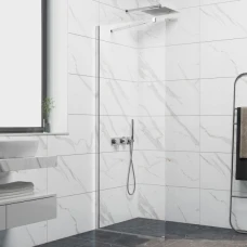 Параван за баня CRISTINA, 40-60х200 см, хром