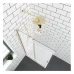 Параван за баня ELGIO BRUSHED GOLD, 80-120х200 см, злато Параван за баня ELGIO BRUSHED GOLD, 80-120х200 см, злато
