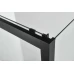 Правоъгълна душ кабина ELITE Black, 80-90х100-120х195 см