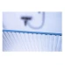 Параван за баня FLUTED Glass, 80-120х200 см, розово злато