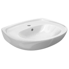 Мивка за баня MIRA, 55-60 см, бял