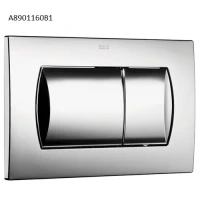 Бутон за вградено казанче, ROCA, хром-гланц