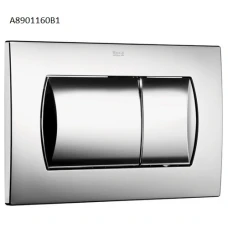 Бутон за вградено казанче, ROCA, хром-гланц