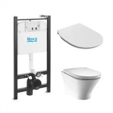 Комплект структура за вграждане 4 в 1 Active Nexo Rimless, ROCA