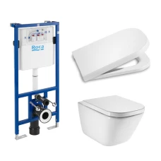 Комплект структура за вграждане 4 в 1 The Gap Rimless, ROCA