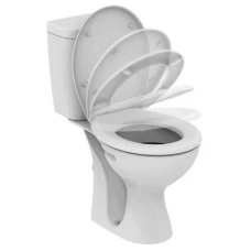 Моноблок със седалка с плавно затваряне SEVA FRESH, задно оттичане