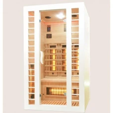 Инфрачервена кабина FRESH в бяло, за двама