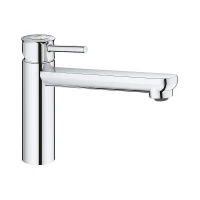 Смесител за кухня BAUCLASSIC, среден чучур,  хром