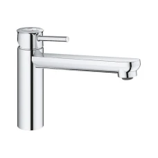 Смесител за кухня BAUCLASSIC, среден чучур,  хром