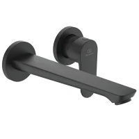 Смесител за умивалник за вграждане Cerafine O, черна коприна