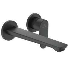 Смесител за умивалник за вграждане Cerafine O, черна коприна