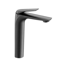 Смесител за умивалник LEA, висок, черен мат