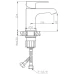 Смесител за умивалник LARGO Смесител за умивалник LARGO