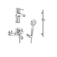 Душ комплект за баня 3 в 1 AROLA ROCA, хром