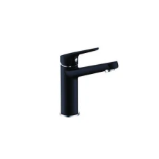 Смесител за умивалник SANOSOHO, черен-хром