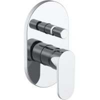 Вграден смесител за вана/душ SANOPOLO, хром Вграден смесител за вана/душ SANOPOLO, хром