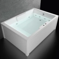 Хидромасажна правоъгълна вана АТИНА, 180х120х55 см