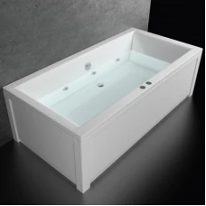 Хидромасажна правоъгълна вана БЕРЛИН ДУО, 170-180 см
