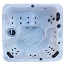 Външно джакузи PALMA, 190x190x86 cм, бяло-синьо