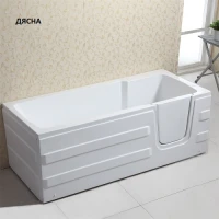 Акрилна вана PAROS - HAITI Walk in, с врата Акрилна вана PAROS - HAITI Walk in, с врата