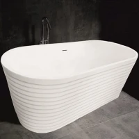 Свободностояща вана, 165х74х58 см, бял мат