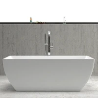 Свободностояща вана KERES, в бяло Свободностояща вана KERES, в бяло