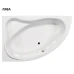 Асиметрична акрилна вана RAB - KRK, 150x98x40 см Асиметрична акрилна вана RAB - KRK, 150x98x40 см