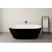 Свободностояща вана CUBA, в черно