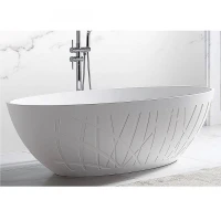 Свободностояща вана LAS VEGAS, 180x80x56 см, в бяло