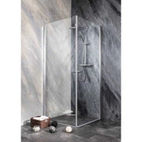 Люлееща врата BRAVA Sanoflex, хром