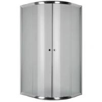 Овална душ кабина SURF, мат стъкло, 90х90х190 см Овална душ кабина SURF, мат стъкло, 90х90х190 см