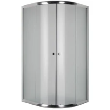Овална душ кабина SURF,  мат стъкло, 90х90х190 см