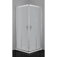 Квадратна душ кабина SQUARE 2, 80х80х190 см, мат стъкло, хром Квадратна душ кабина SQUARE 2, 80х80х190 см, мат стъкло, хром